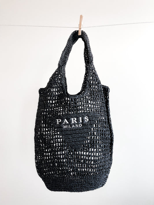 Black Paris Milano Bag